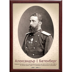Портрет на княз Александър...