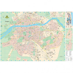 Пловдив, стенна карта