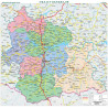 Област Кърджали, стенна карта