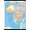 Африка. Политическа стенна карта