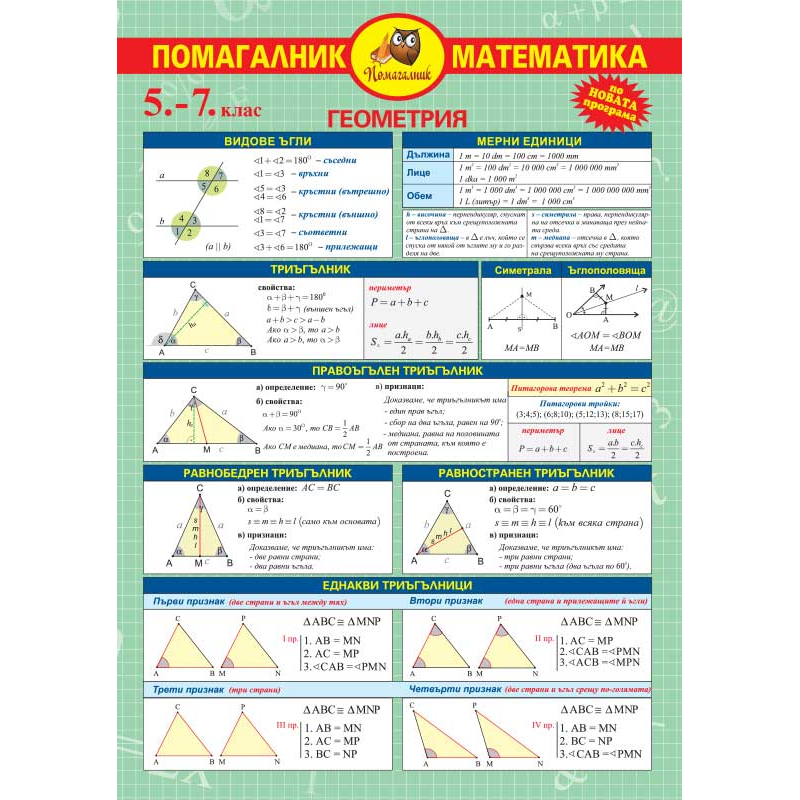 Математика 5. - 7. клас